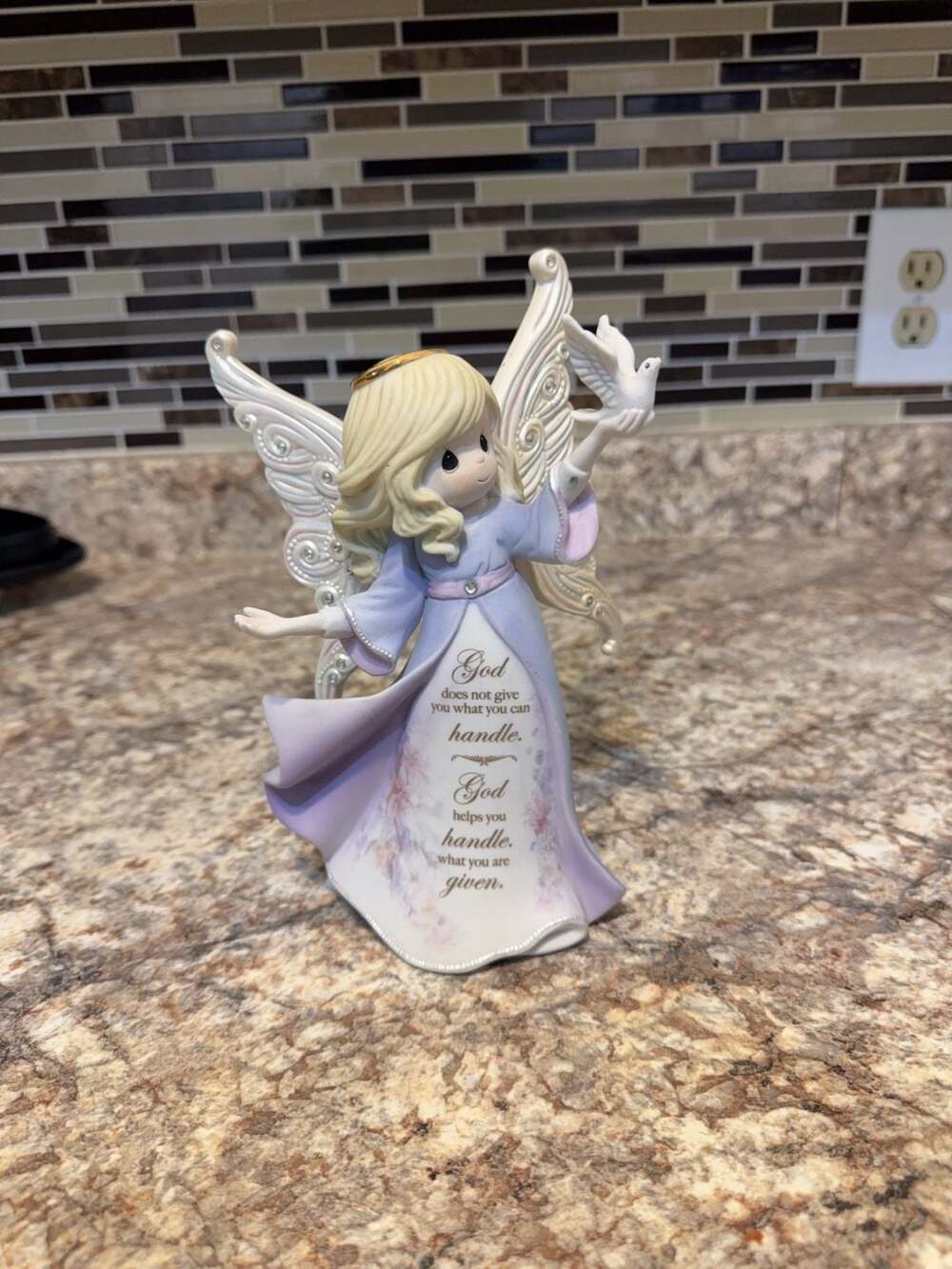 Precious Moments My Strength My Hope Angel Figurine